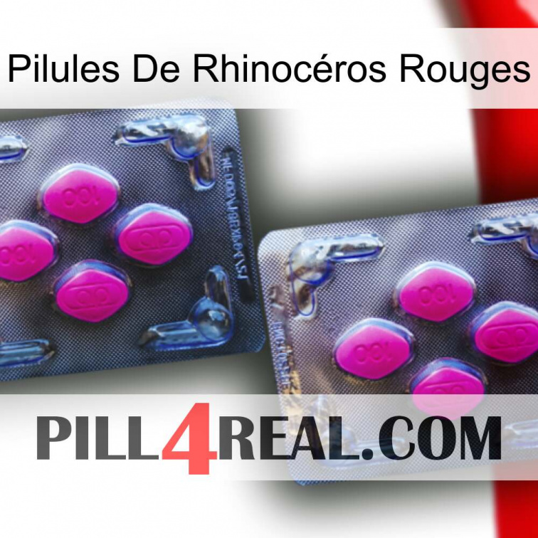 Pilules De Rhinocéros Rouges 01